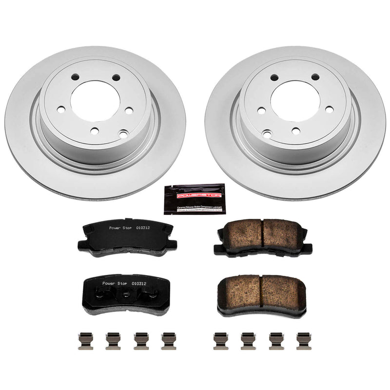 Power Stop CRK1630 - Z17 Evolution Rear Brake Kit vehicle fitment brake part