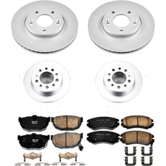 Power Stop CRK166 - Z17 Evolution Front And Rear Brake Kit vehicle fitment brake part