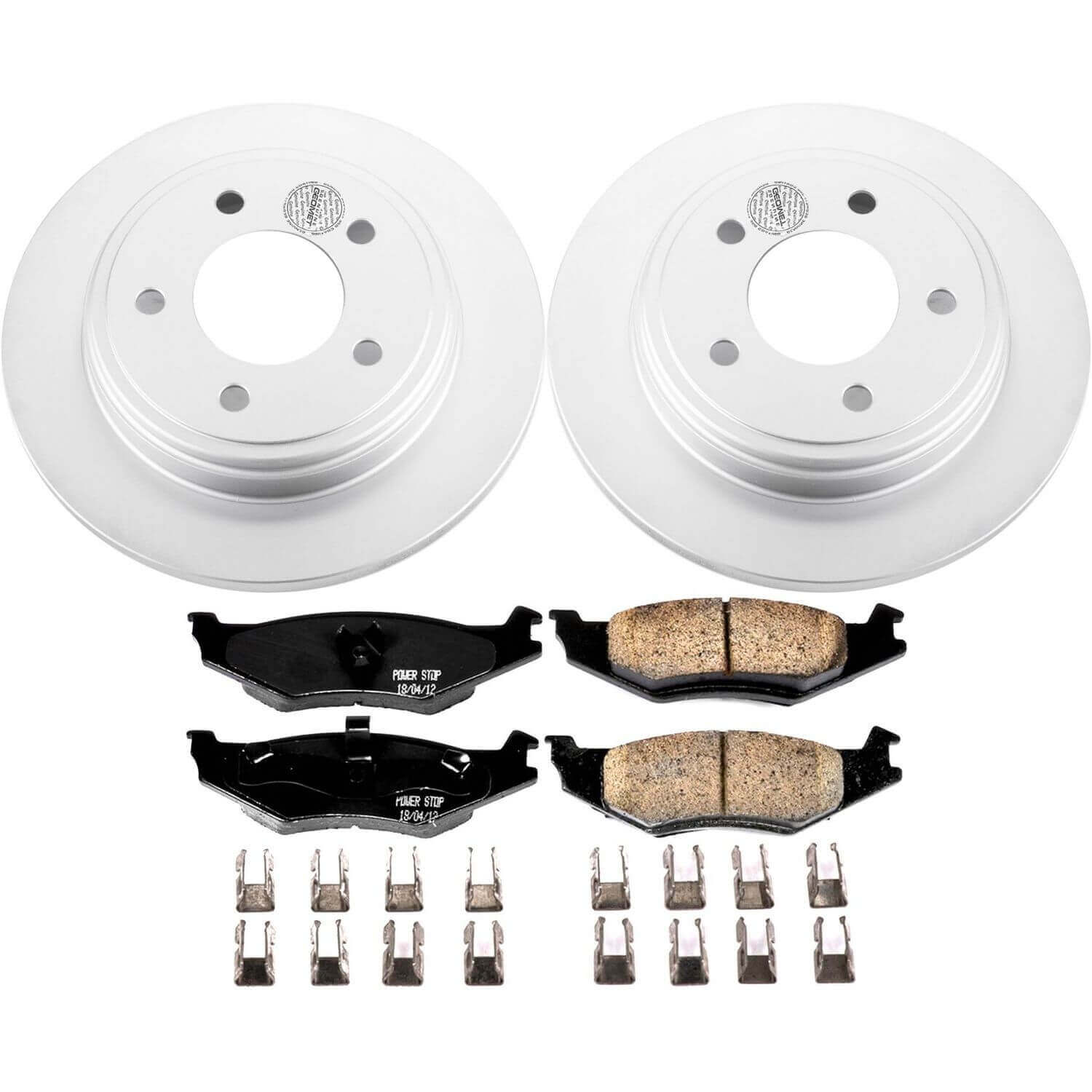 Power Stop CRK1667 Z17 Evolution Rear Brake Kit for 1993-1994 Chrysler Concorde product image