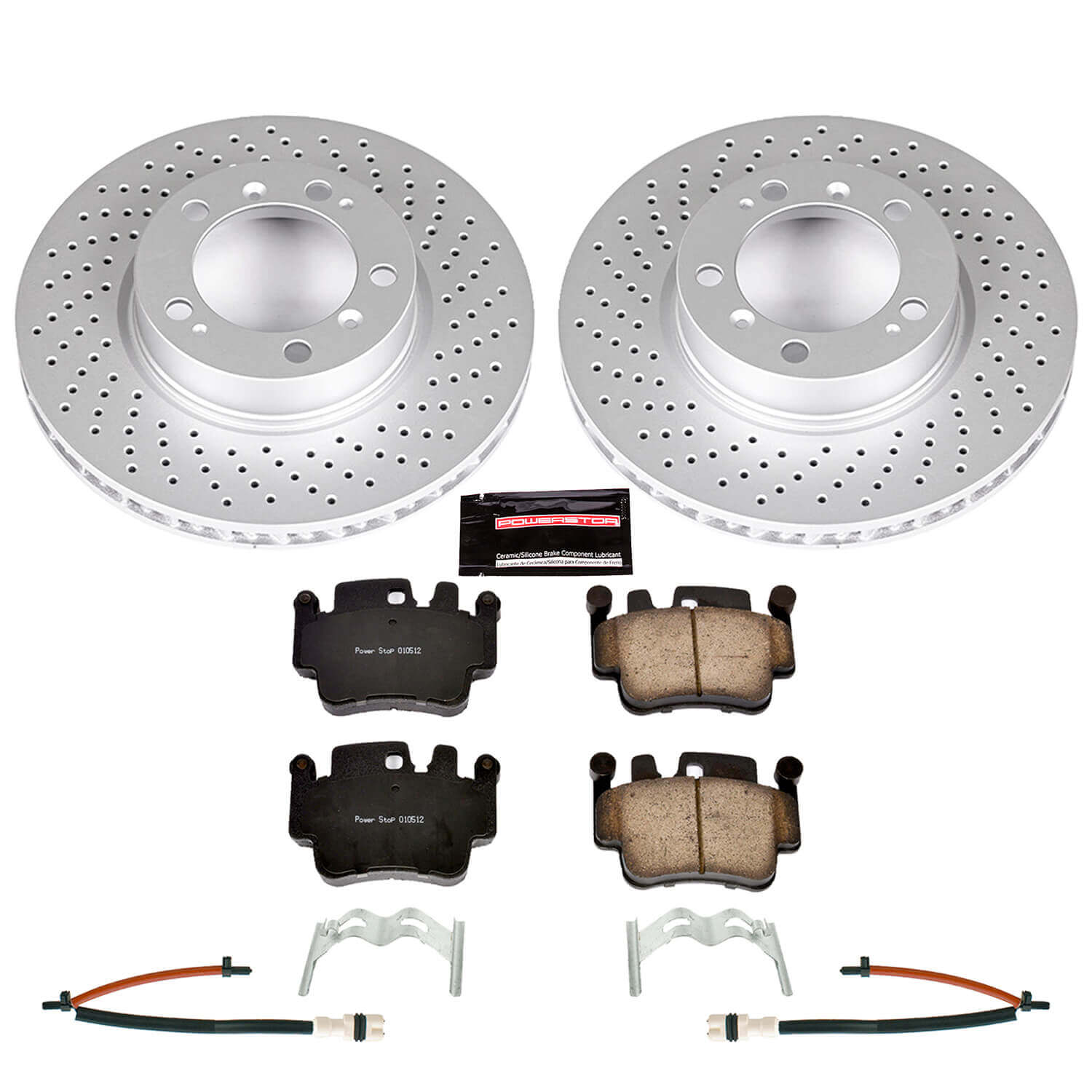 Power Stop CRK1698 - Z23 Evolution Sport Front Brake Kit vehicle fitment brake part