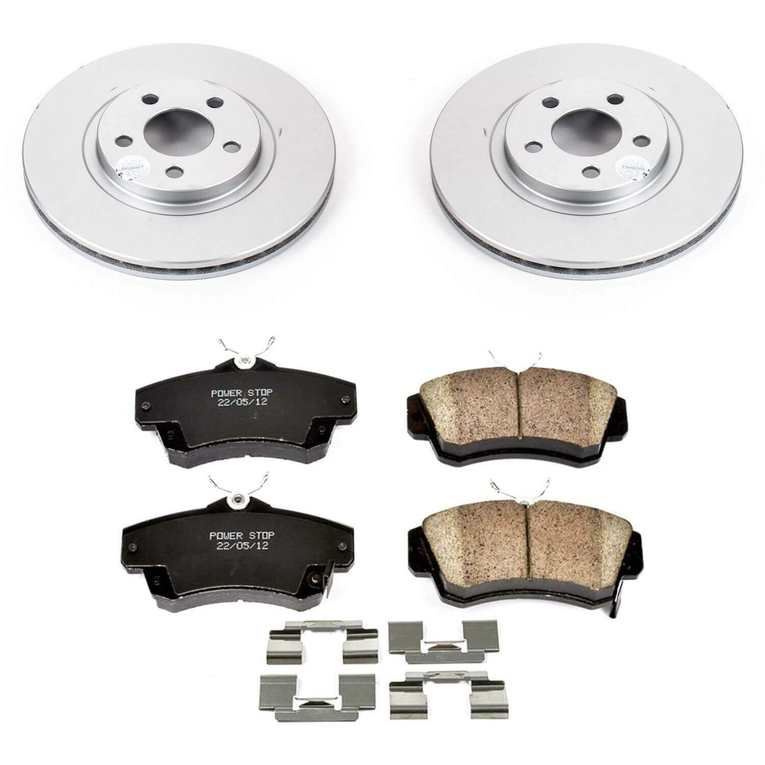 Power Stop CRK1704 - Z17 Evolution Front Brake Kit vehicle fitment brake part