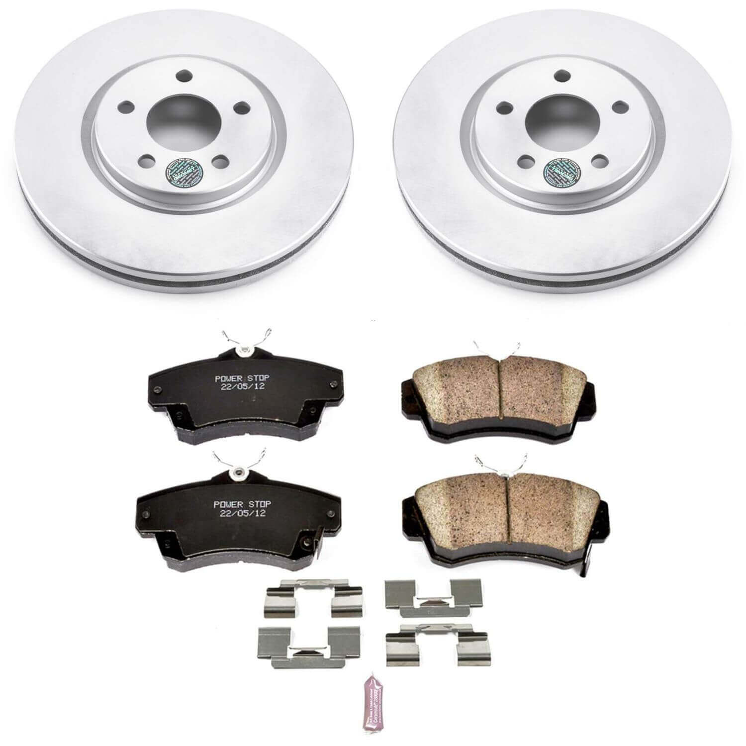 Power Stop CRK1706 Z17 Evolution Front Brake Kit for 2003-2005 Chrysler Pt Cruiser product image