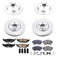 Power Stop CRK1707 Z17 Evolution Front And Rear Pad And Rotor Kit for 2004-2005 Chrysler Pt Cruiser Rear Disc product image