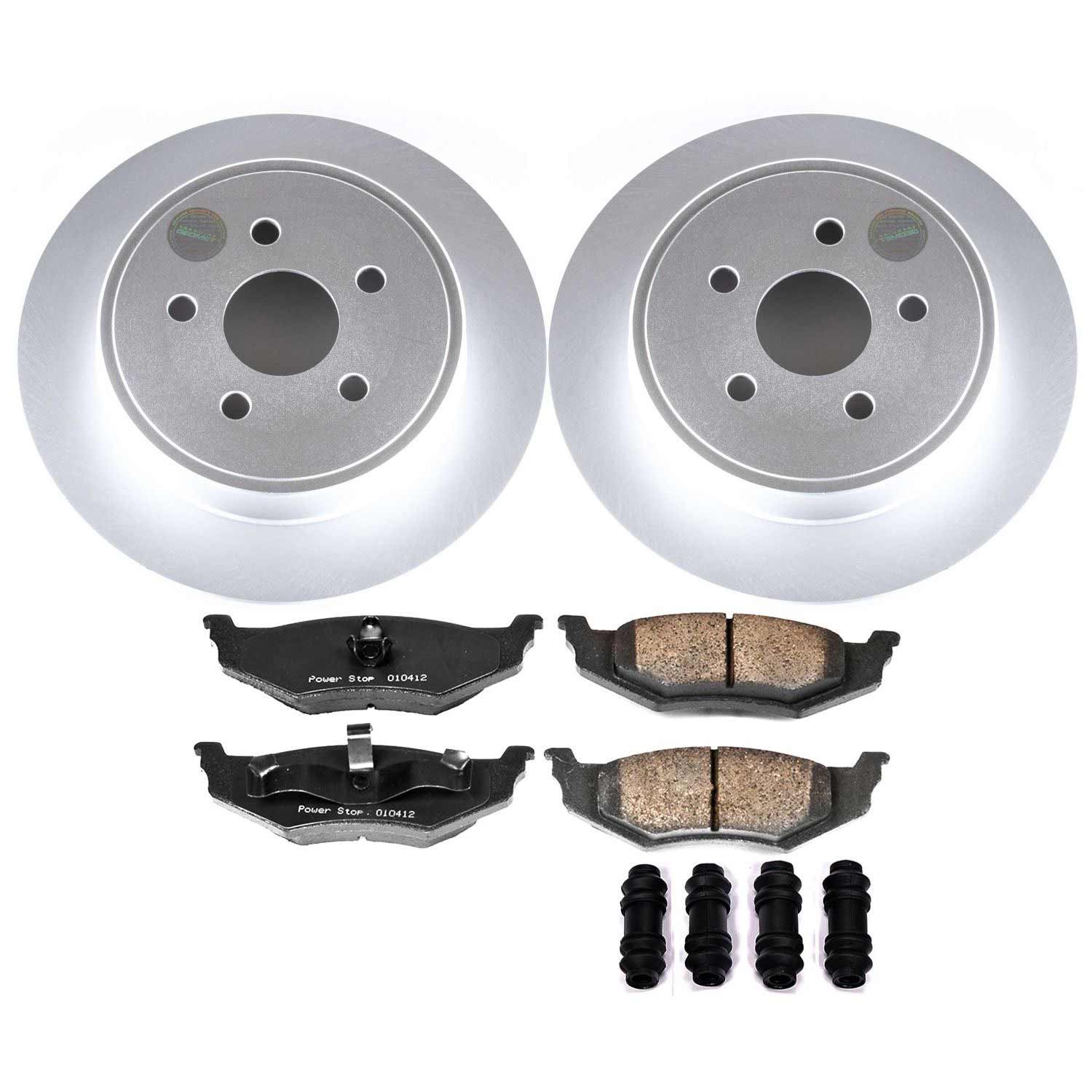 Power Stop CRK1709 Z17 Evolution Rear Pad And Rotor Kit for 2003 Chrysler Pt Cruiser product image