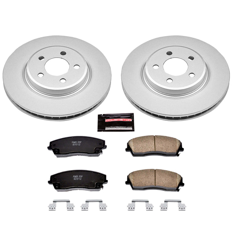 Power Stop CRK1714 - Z17 Evolution Front Brake Kit vehicle fitment brake part