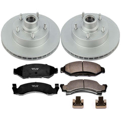 Power Stop CRK1766 Z17 Evolution Front Pad And Rotor Kit for 1987-1993 Ford E-150 Econoline product image