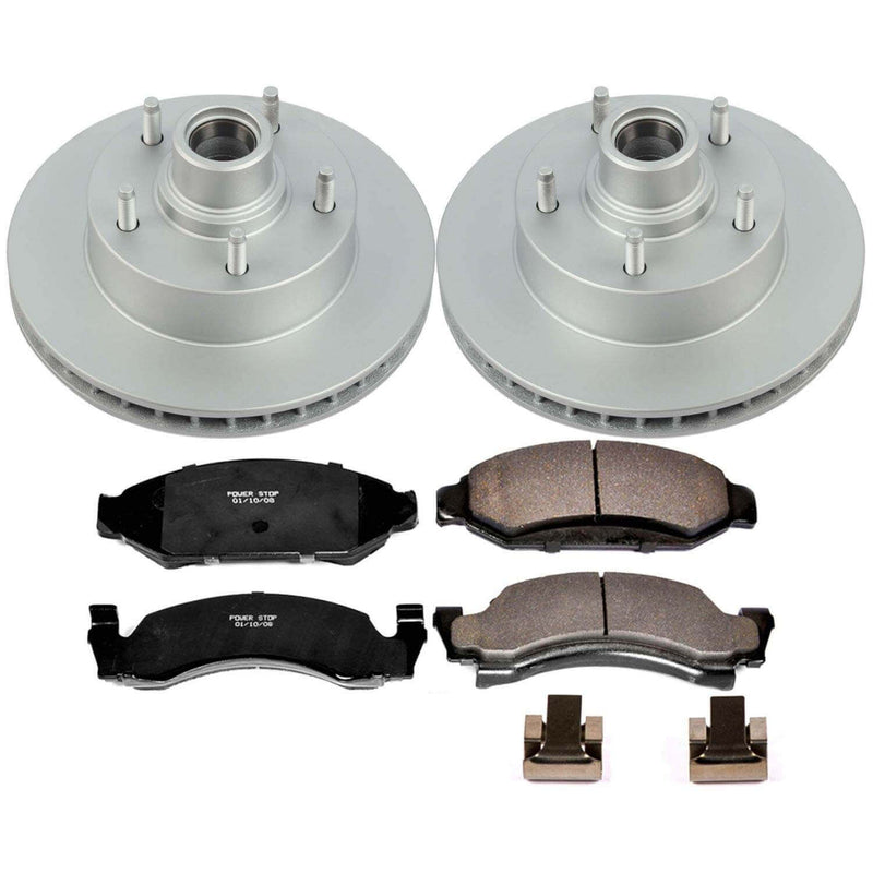 Power Stop CRK1766 Z17 Evolution Front Pad And Rotor Kit for 1987-1993 Ford E-150 Econoline product image
