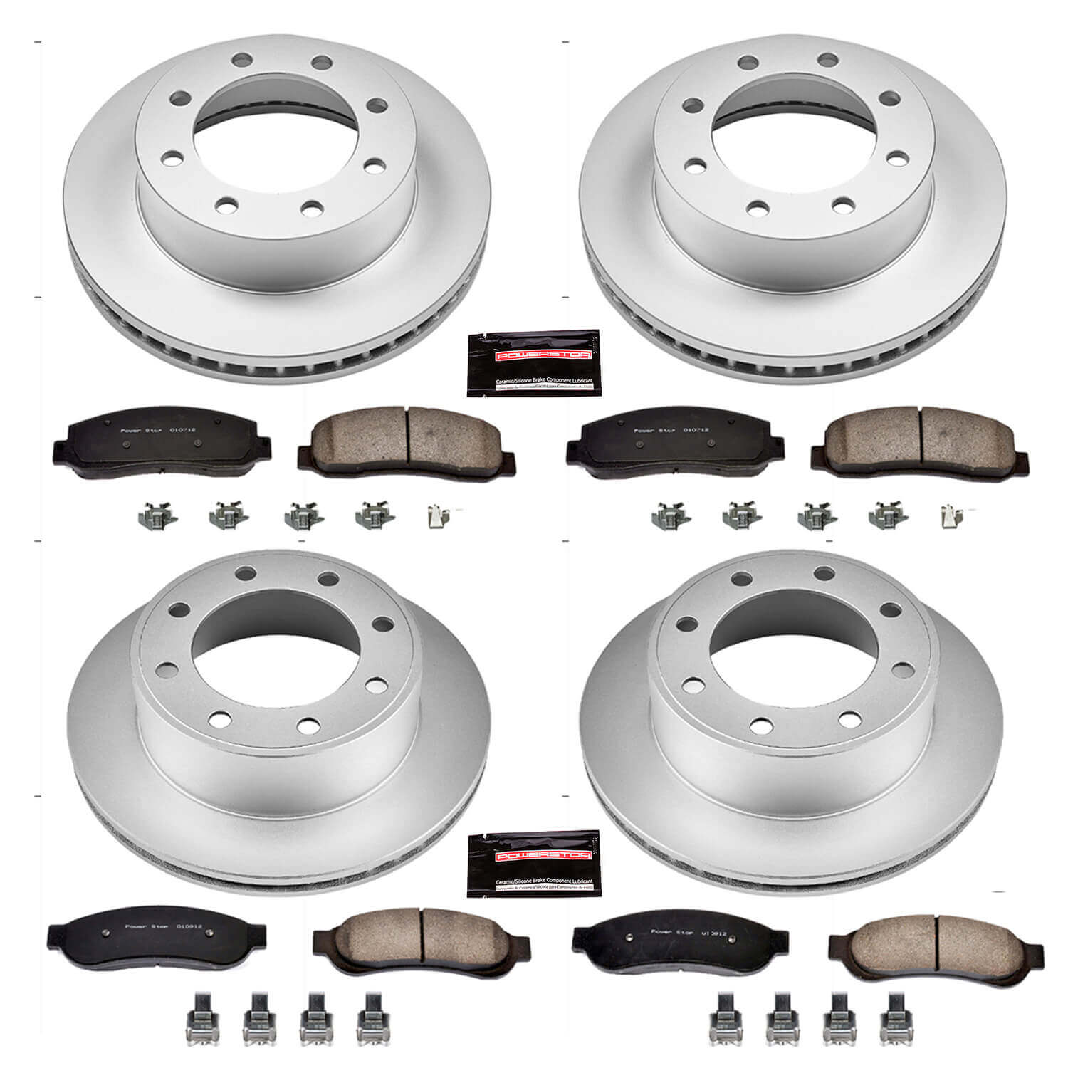 Power Stop CRK1782 - Z17 Evolution Front And Rear Brake Kit vehicle fitment brake part