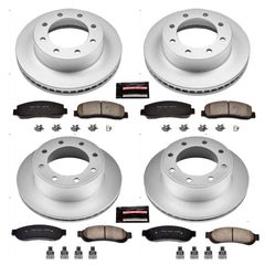Power Stop CRK1782 - Z17 Evolution Front And Rear Brake Kit vehicle fitment brake part