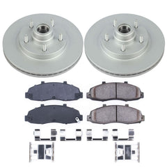 Power Stop CRK1863 Z17 Evolution Front Pad And Rotor Kit for 1997-1998 Ford F-150 Rear Wheel Drive product image
