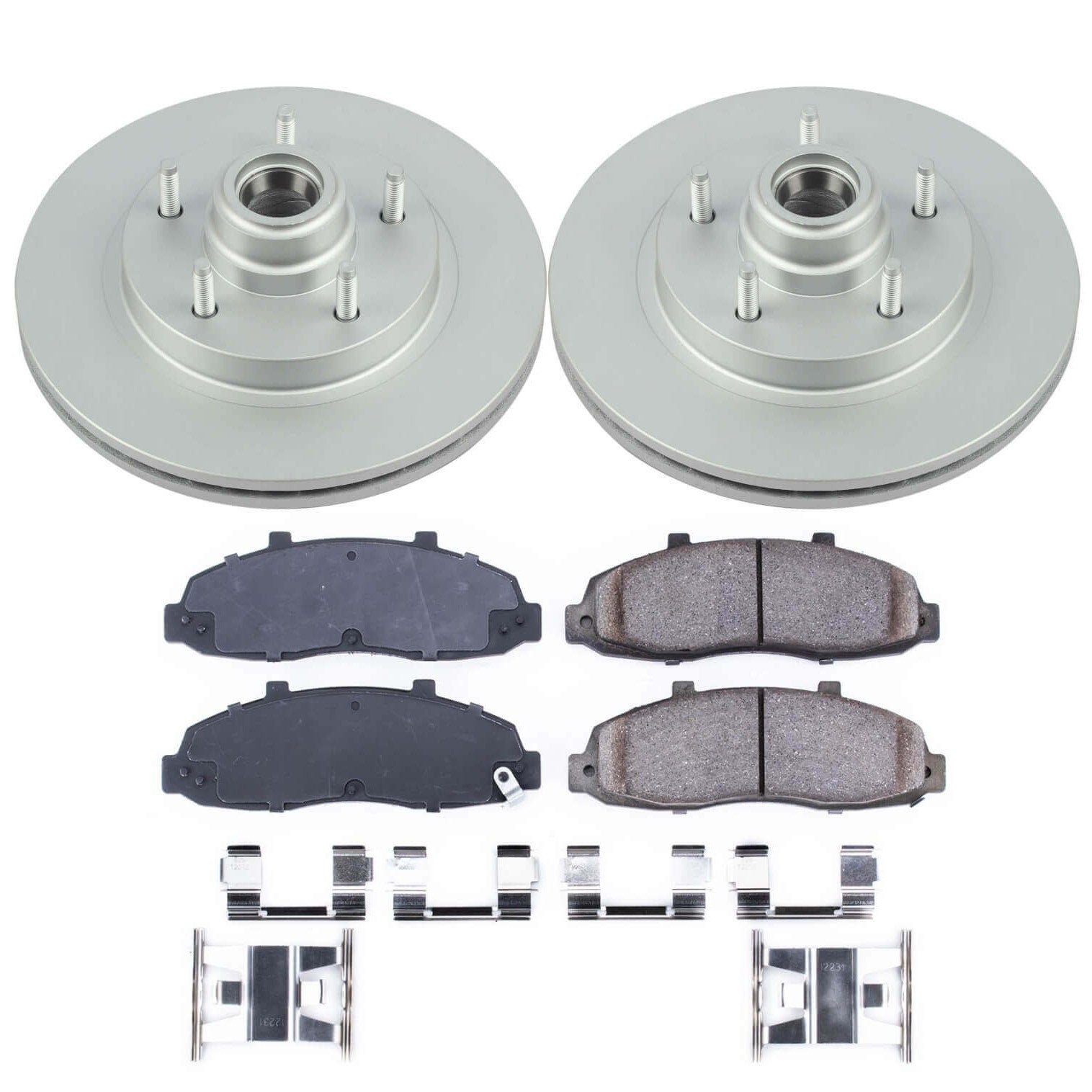 Power Stop CRK1865 Z17 Evolution Front Pad And Rotor Kit for 1997-1998 Ford F-150 Rear Wheel Drive product image