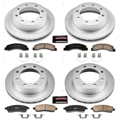 Power Stop CRK1906 - Z17 Evolution Front And Rear Brake Kit vehicle fitment brake part