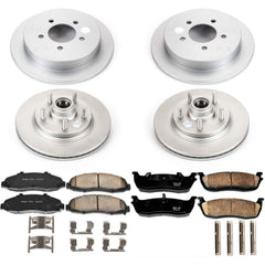 Power Stop CRK1915 - Z17 Evolution Front And Rear Brake Kit vehicle fitment brake part
