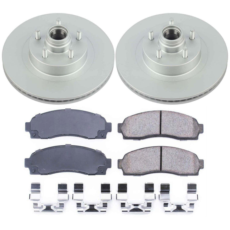 Power Stop CRK1920 Z17 Evolution Front Pad And Rotor Kit for 2001-2003 Ford Explorer Sport Rear Wheel Drive product image
