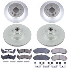 Power Stop CRK1921 Z17 Evolution Front And Rear Pad And Rotor Kit for 2003 Ford Explorer Sport Rear Wheel Drive product image