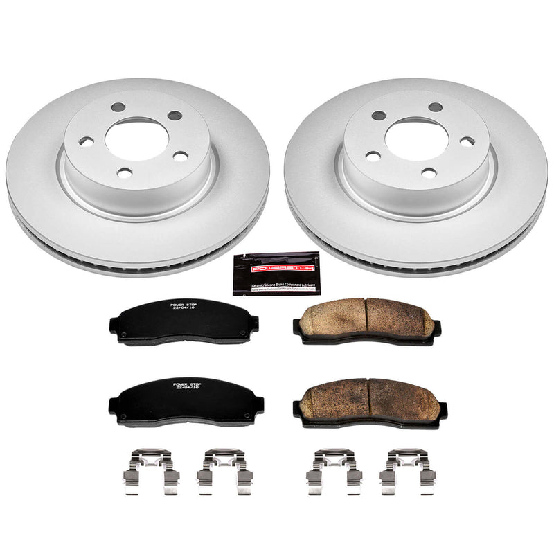 Power Stop CRK1923 - Z17 Evolution Front Brake Kit vehicle fitment brake part