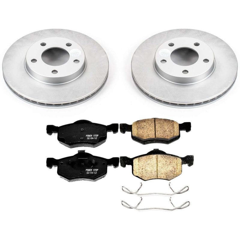 Power Stop CRK1930 - Z17 Evolution Front Brake Kit vehicle fitment brake part