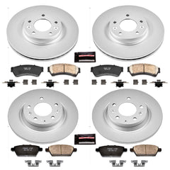 Power Stop CRK200 - Z17 Evolution Front And Rear Brake Kit vehicle fitment brake part