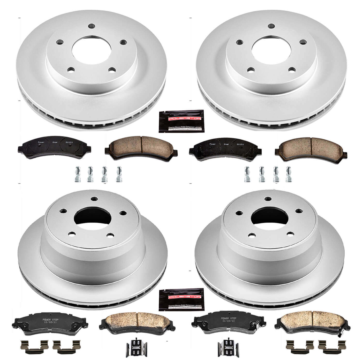 Power Stop CRK2005 - Z17 Evolution Front And Rear Brake Kit vehicle fitment brake part