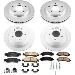 Power Stop CRK2006 Z17 Evolution Front And Rear Brake Kit for 1998-2005 Chevrolet Blazer Rear Wheel Drive product image