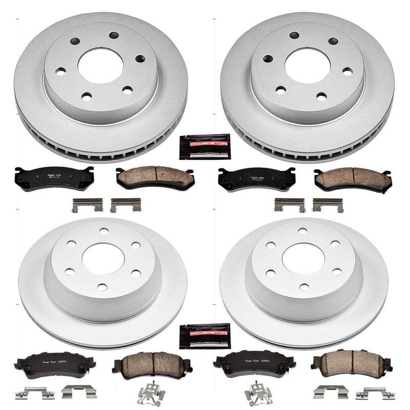 Power Stop CRK2010 - Z17 Evolution Front And Rear Brake Kit vehicle fitment brake part