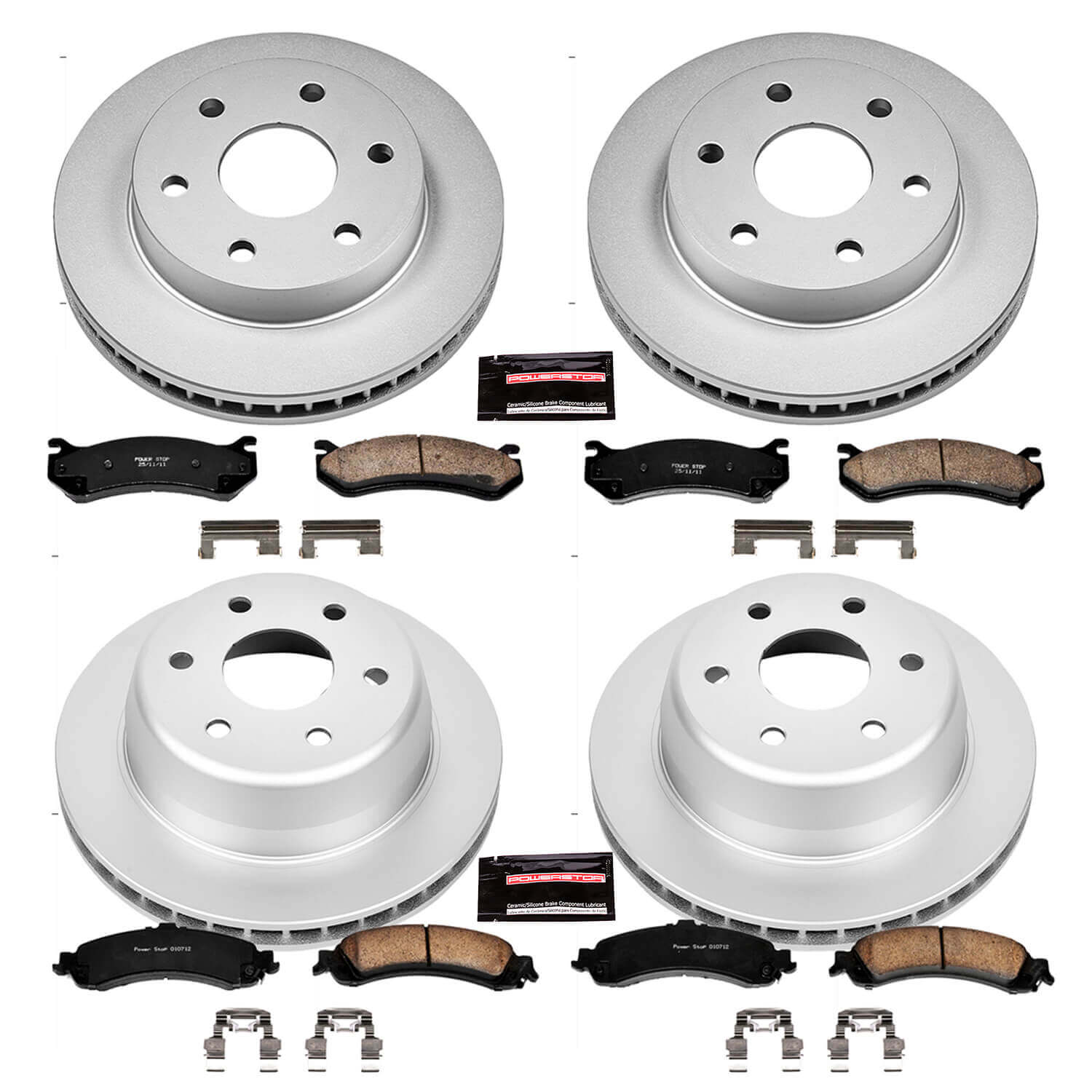 Power Stop CRK2015 - Z17 Evolution Front And Rear Brake Kit vehicle fitment brake part