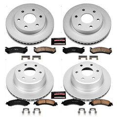 Power Stop CRK2015 - Z17 Evolution Front And Rear Brake Kit vehicle fitment brake part