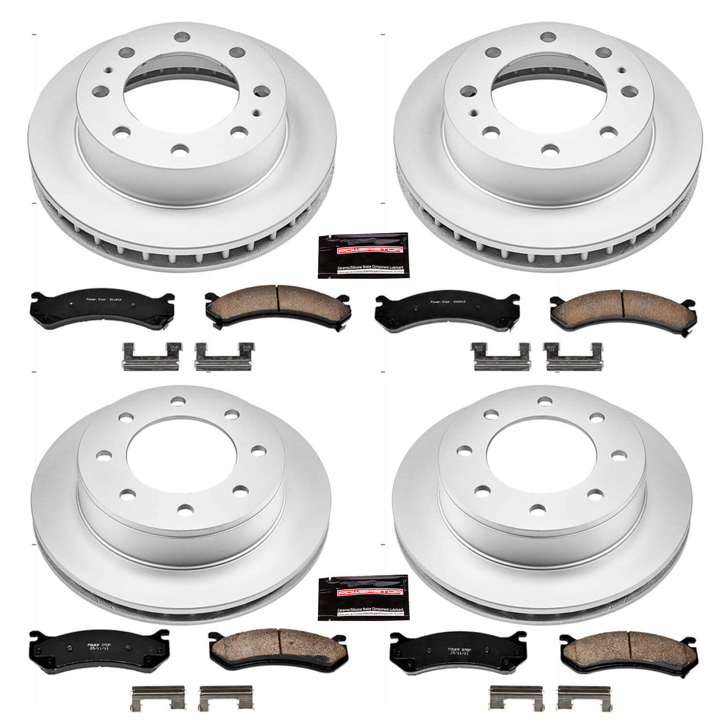 Power Stop CRK2023 - Z17 Evolution Front And Rear Brake Kit vehicle fitment brake part