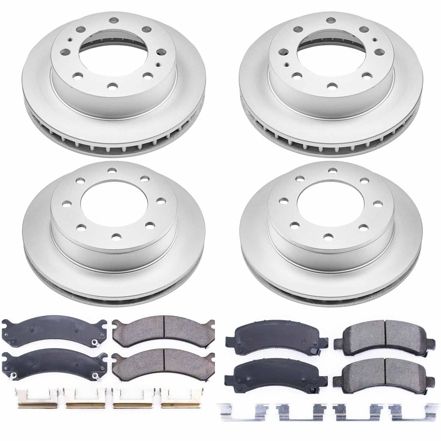 Power Stop CRK2025 - Z17 Evolution Front And Rear Brake Kit vehicle fitment brake part