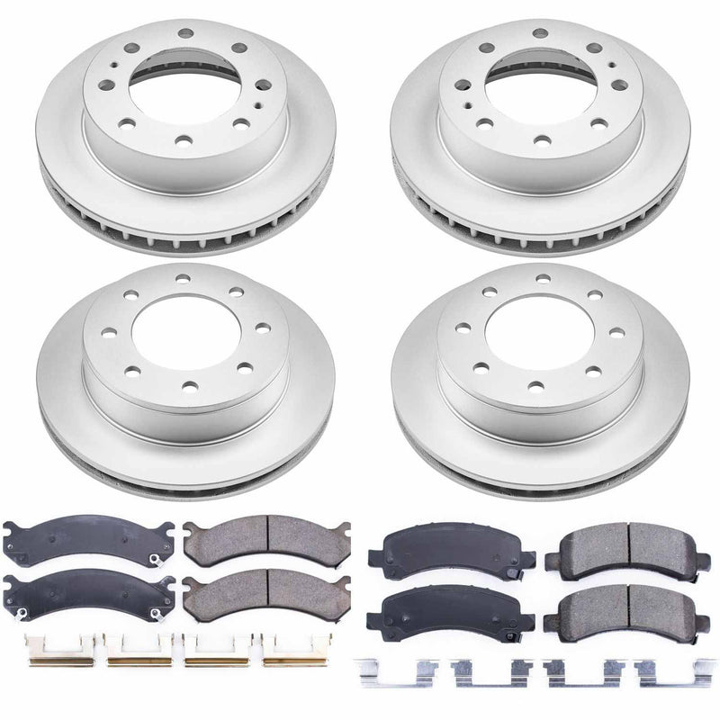 Power Stop CRK2025 - Z17 Evolution Front And Rear Brake Kit vehicle fitment brake part
