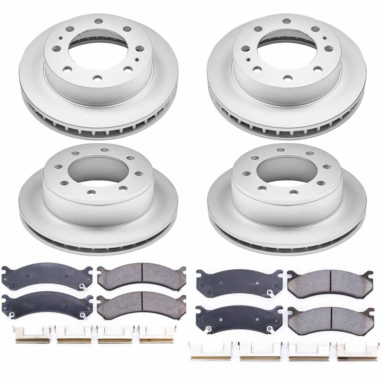 Power Stop CRK2027 - Z17 Evolution Front And Rear Brake Kit vehicle fitment brake part