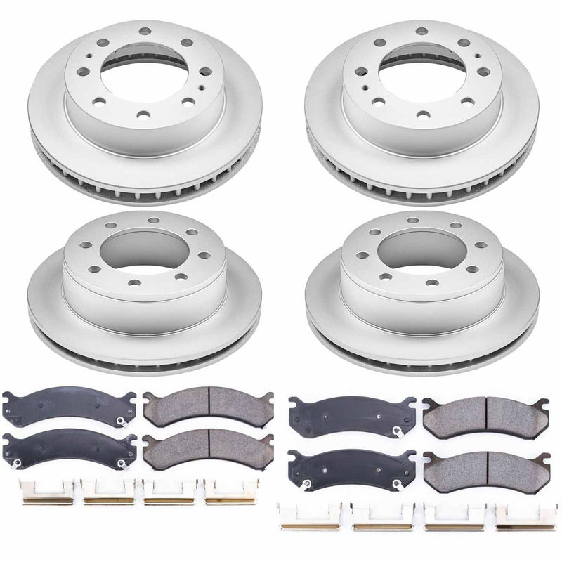 Power Stop CRK2027 - Z17 Evolution Front And Rear Brake Kit vehicle fitment brake part