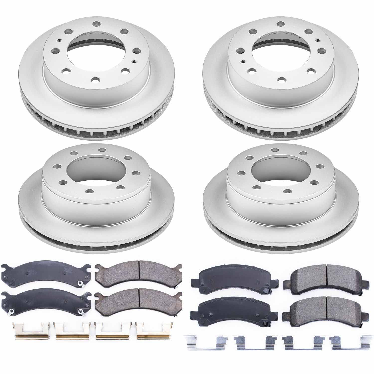 Power Stop CRK2029 - Z17 Evolution Front And Rear Brake Kit vehicle fitment brake part