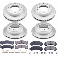 Power Stop CRK2029 - Z17 Evolution Front And Rear Brake Kit vehicle fitment brake part