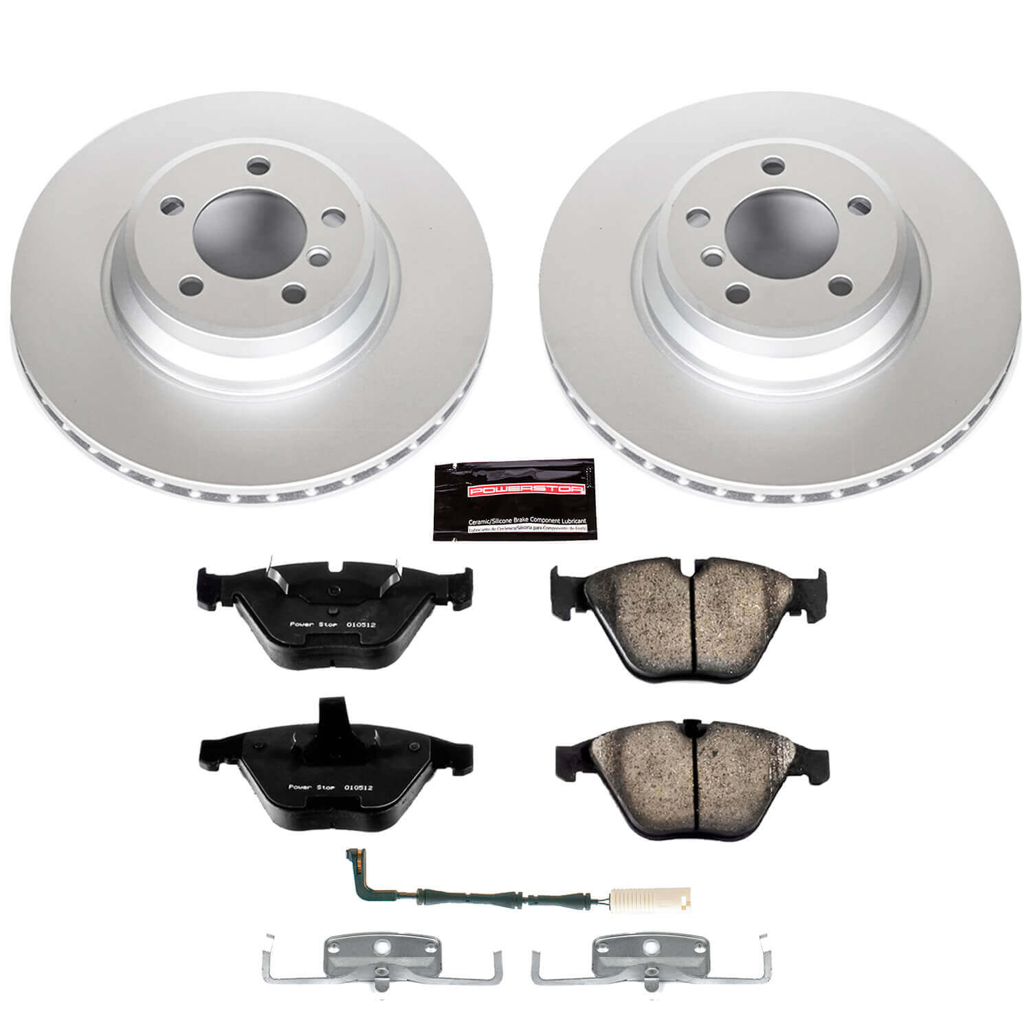 Power Stop CRK2054 - Z23 Evolution Sport Front Brake Kit vehicle fitment brake part