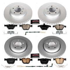 Power Stop CRK2056 - Z23 Evolution Sport Front And Rear Brake Kit vehicle fitment brake part