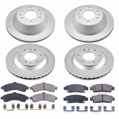 Power Stop CRK2058 - Z17 Evolution Front And Rear Brake Kit vehicle fitment brake part