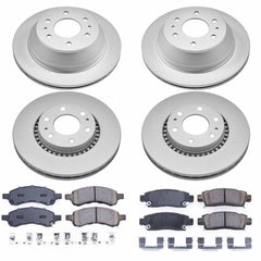 Power Stop CRK2060 - Z17 Evolution Front And Rear Brake Kit vehicle fitment brake part