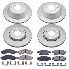 Power Stop CRK2062 - Z17 Evolution Front And Rear Brake Kit vehicle fitment brake part