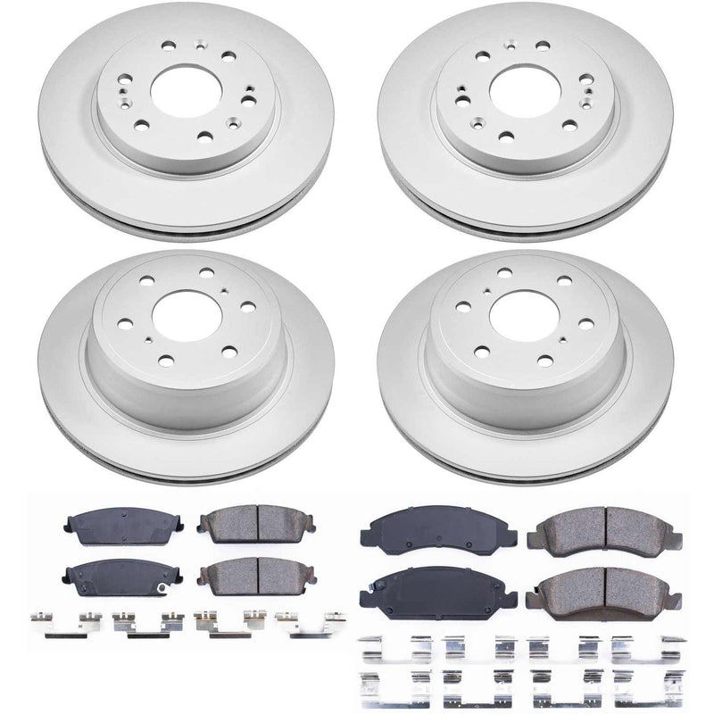 Power Stop CRK2070 - Z17 Evolution Front And Rear Brake Kit vehicle fitment brake part