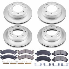 Power Stop CRK2072 - Z17 Evolution Front And Rear Brake Kit vehicle fitment brake part