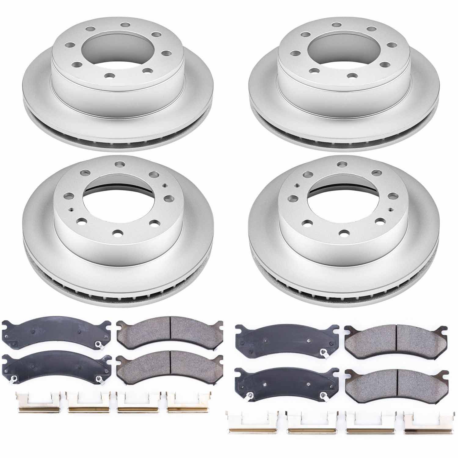 Power Stop CRK2073 - Z17 Evolution Front And Rear Brake Kit vehicle fitment brake part