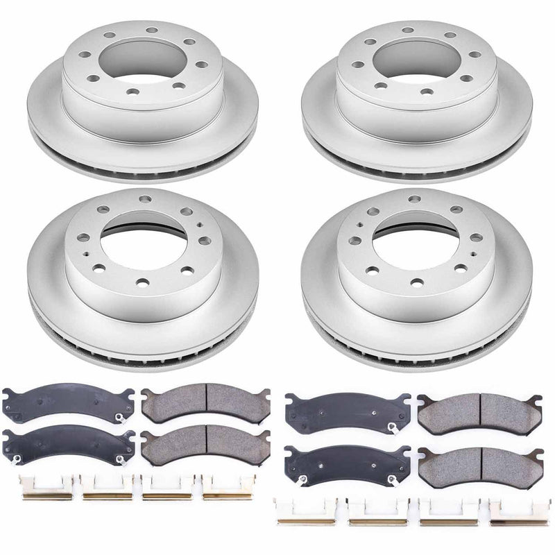 Power Stop CRK2073 - Z17 Evolution Front And Rear Brake Kit vehicle fitment brake part