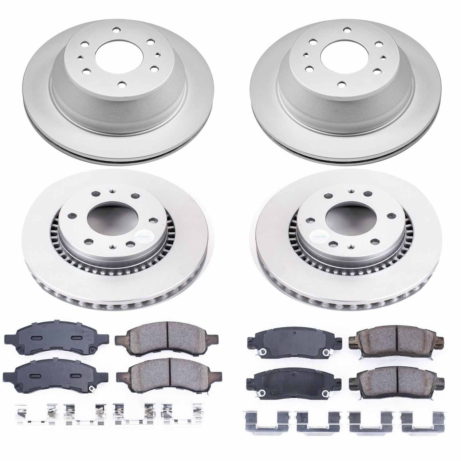 Power Stop CRK2085 - Z17 Evolution Front And Rear Brake Kit vehicle fitment brake part