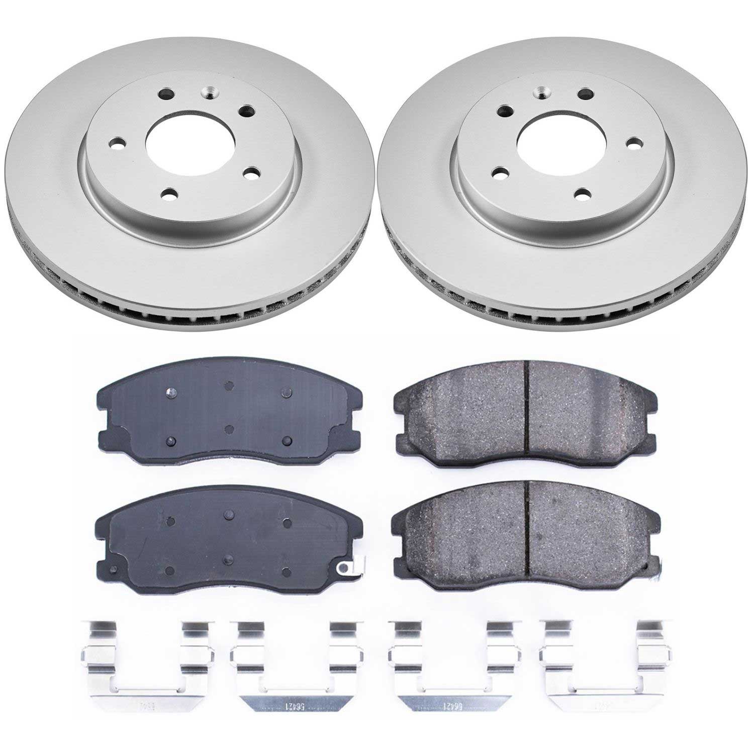 Power Stop CRK2090 - Z17 Evolution Front Brake Kit vehicle fitment brake part