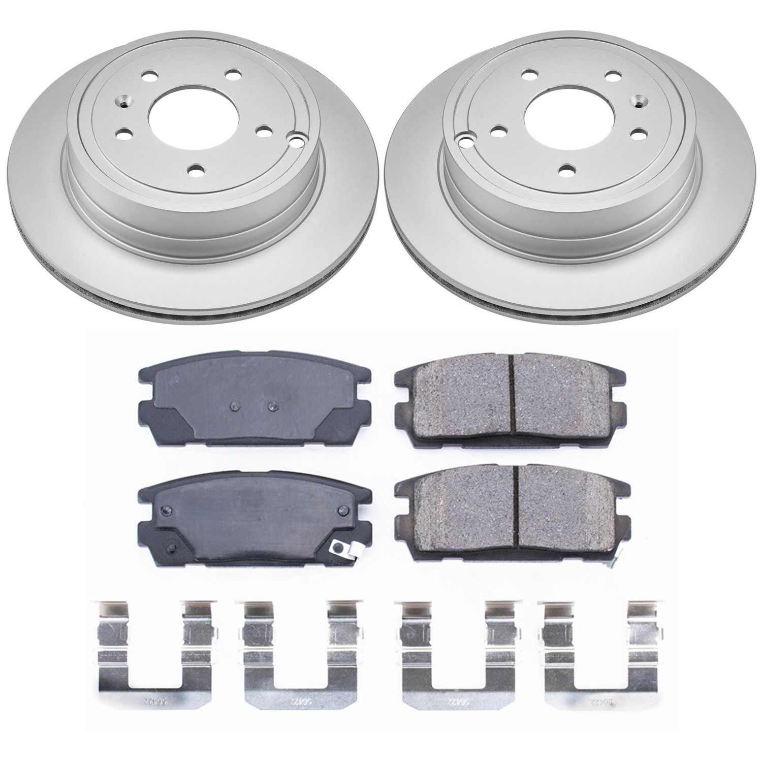Power Stop CRK2092 - Z17 Evolution Rear Brake Kit vehicle fitment brake part