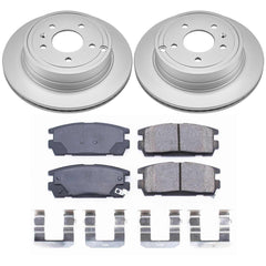 Power Stop CRK2092 - Z17 Evolution Rear Brake Kit vehicle fitment brake part