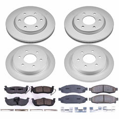Power Stop CRK212 - Z17 Evolution Front And Rear Brake Kit vehicle fitment brake part