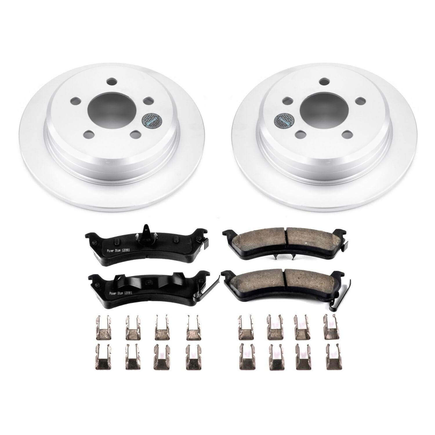 Power Stop CRK2131 Z17 Evolution Rear Brake Kit for 1993-1998 Jeep Grand Cherokee product image