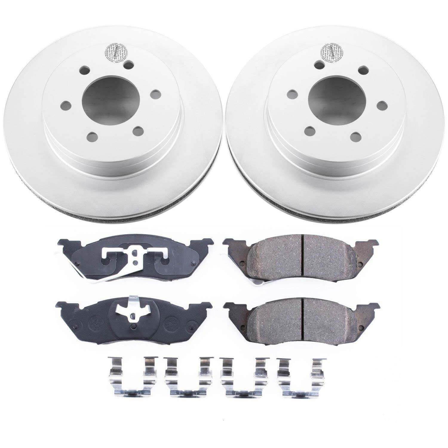Power Stop CRK2137 Z17 Evolution Front Brake Kit for 1997-1998 Dodge Dakota product image